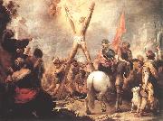 MURILLO, Bartolome Esteban The Martyrdom of St Andrew g oil painting picture wholesale